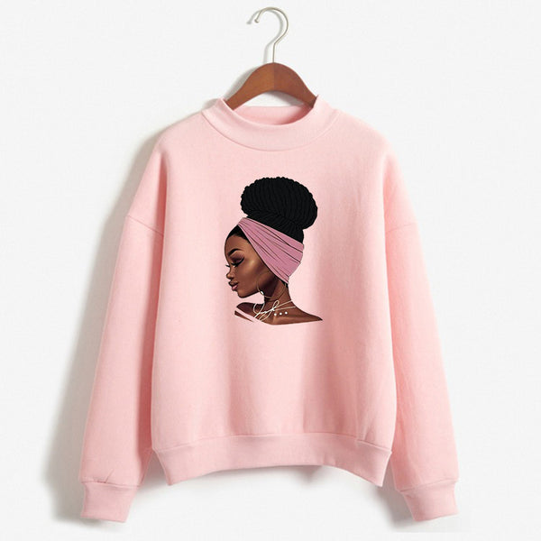 Loose Pink Melanin Hoodie