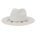 Women Outdoor Seaside Beach Hat with Charms