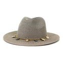 Women Outdoor Seaside Beach Hat with Charms