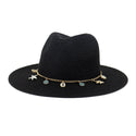 Women Outdoor Seaside Beach Hat with Charms