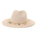 Women Outdoor Seaside Beach Hat with Charms