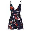 Fashion Print Suspender Jumpsuit