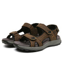 Men's Breathable Top Layer Leather Sandals