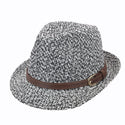 Woven Wild Brimmed Jazz Straw Hat