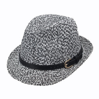 Woven Wild Brimmed Jazz Straw Hat