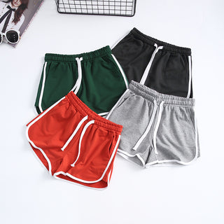 Cotton Casual Drawstring Shorts