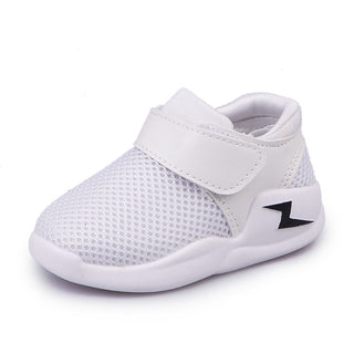 Kids Velcro Lightning Sneakers