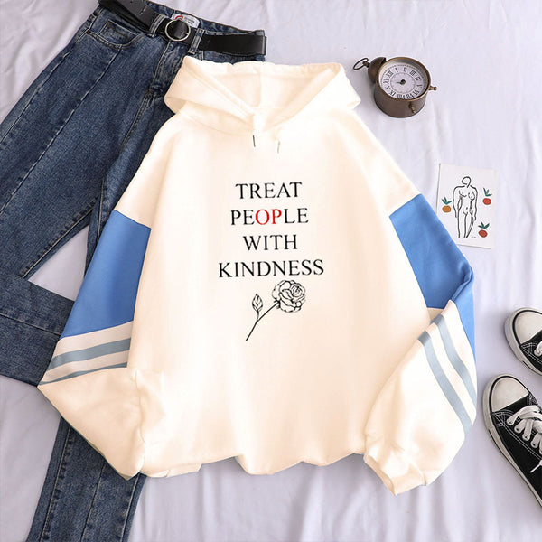 Women Long Sleeve Printing Hoodie