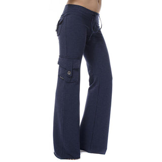 Loose Flared Elasticated Cargo Pants