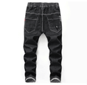 Boy's Denim Cotton Black Jeans