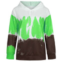 Tie-dye Print Hoodie