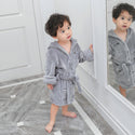 Unisex Long-sleeved Cotton Robe