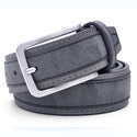 Men Casual Leather Alloy Belt