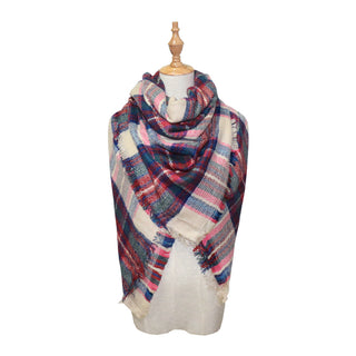 Buy style-5 Women Cashmere Plaid Square Scarves