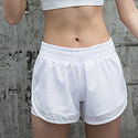 Women Polyester Sports Shorts