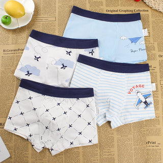 Boys Cartoon Cotton Shorts