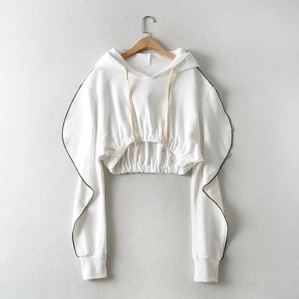 Drawstring Pullover Hoodie