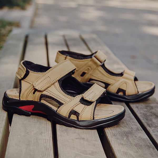 Men Outdoor Leather Sandals