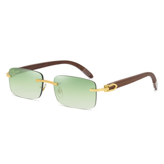 Buy green Unisex Mirror Legs Sunglasses