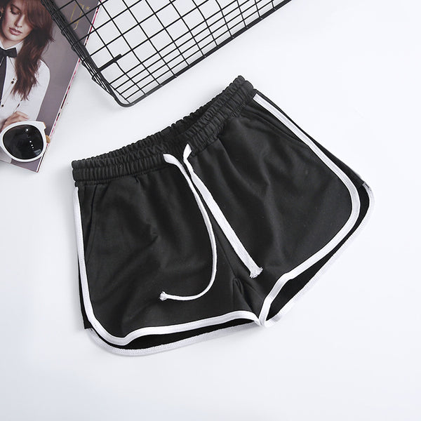 Cotton Casual Drawstring Shorts