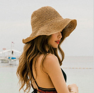 Foldable Straw Beach Hat