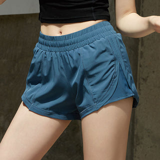 Women Layered Elasticated Spandex Shorts