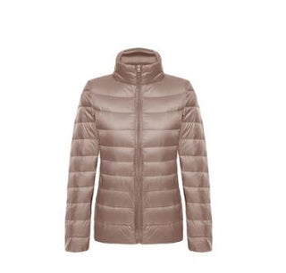 Buy camel Women Very Light Duck Down Jackets