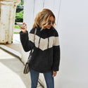 Women Fuzzy Pullover Hoodie