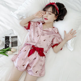 Buy pink-cat Cotton Two-Piece Pajama Set