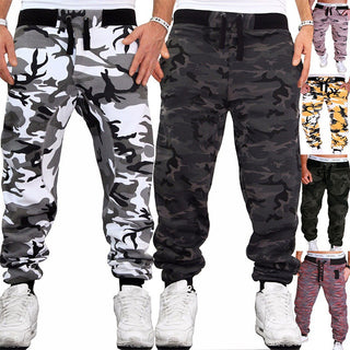 Men Camouflage Hip Hop Casual Pants