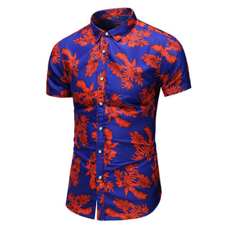 Buy red Men Floral Printing Shirts