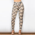 Camouflage Curvy High Waist Leggings