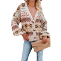 Cotton V-Neck Cardigan Sweater