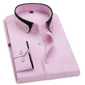 Men Long Sleeved Fancy Dress Shirt-