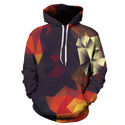 Geometric 3D Printed Hoodie