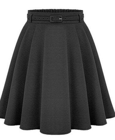 Women High-Waist Stretchy Skirt