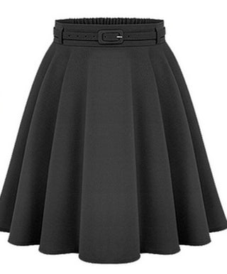 Women High-Waist Stretchy Skirt