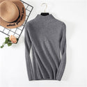 Women Threaded High-Neck Sweater