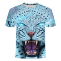 Unisex Cute Cat Print 3D Short Sleeve T-shirt