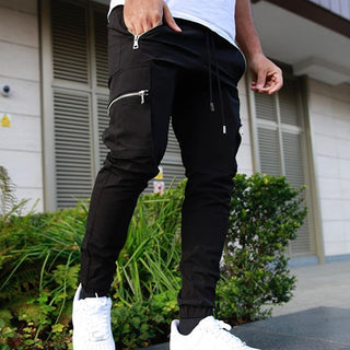 Men's Zipper Multi-pocket Pants