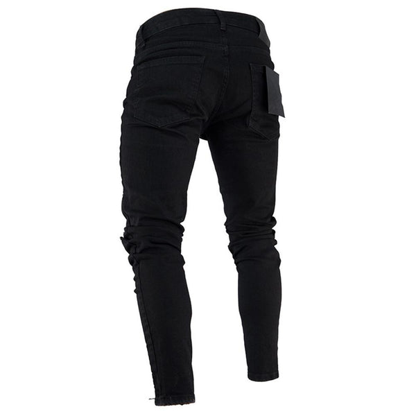 Men Long Broken Pants