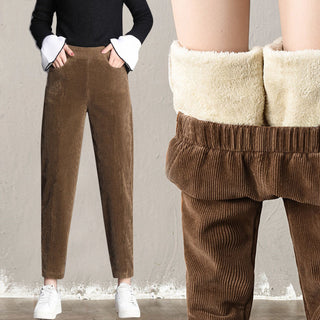 Women Corduroy Straight Leg Pants