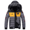 Men Winter Hooded Thicken Jacket