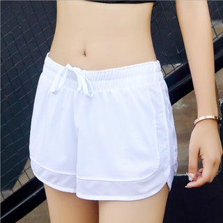 Buy white Women Polyester Sports Shorts