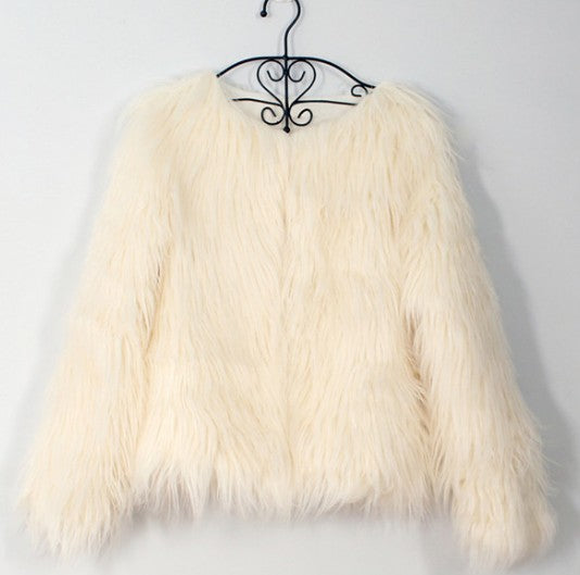 Women Bust Shoulder Fur Coat