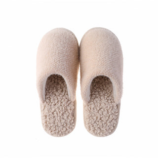 Buy beige Woolen Slip-on Plush Comfort Shoes