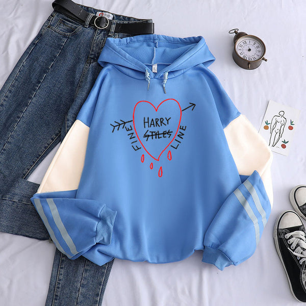 Women Long Sleeve Printing Hoodie