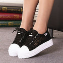 Women Netted Canvas Shoes