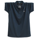 Men Lapel Polo T-Shirt