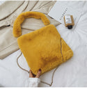 Plush Soft Hand and Shoulder Bag